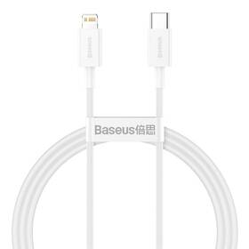 Kabel Baseus Superior Series USB-C/Lightning 20W 1m bílý

