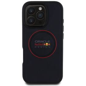 Kryt na mobil Red Bull PU Leather Ring MagSafe na Apple iPhone 16 Pro Max modrá barva
