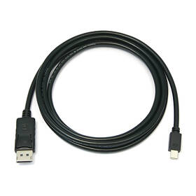 Kabel PremiumCord Mini DisplayPort / DisplayPort, M/M, 2m černý

