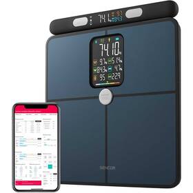 Osobní váha Sencor SBS 9102BK modrá

