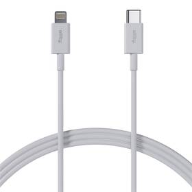 Kabel Allity AUC-03, 27W, USB-C/Lightning, 2m bílý

