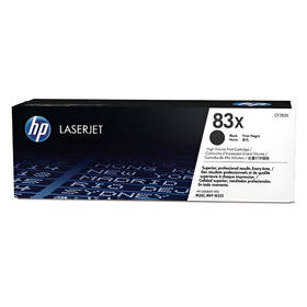 Toner HP 83X, 2 200 stran černý

