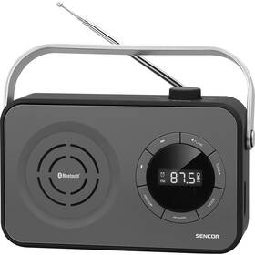 Radiopřijímač Sencor SRD 3200B černá barva
