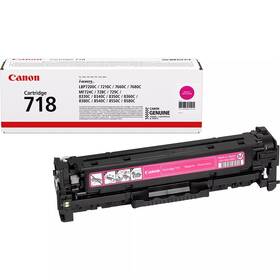 Toner Canon CRG-718M, 2900 stran purpurový

