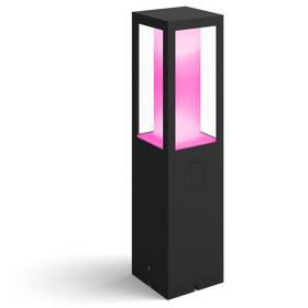 Venkovní svítidlo Philips Impress White and Color Ambiance, sloupek 12V černá barva
