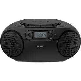 Radiomagnetofon s CD Philips TAZ2200 černý

