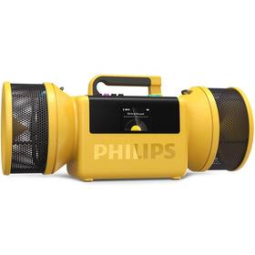 Přenosný reproduktor Philips TAMS80Y Tube žlutý

