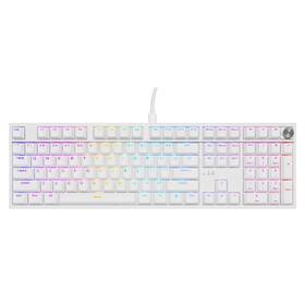 Klávesnice Genesis THOR 404 RGB, Outemu Peach Silent, US layout bílá

