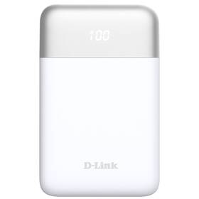 Powerbanka D-Link DPP-101 10000 mAh + kabel USB-C/USB-C bílá barva
