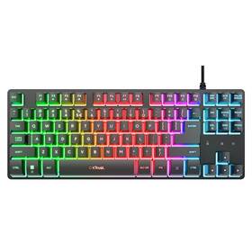 Klávesnice Trust GXT 833 Thado RGB, US layout černá

