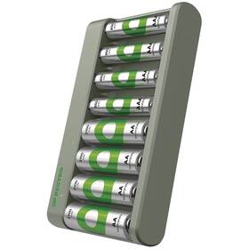 Nabíječka GP Eco E821 + 4× AA 2100 + 4× AAA 850 

