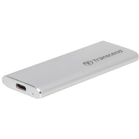 SSD externí Transcend ESD260C 1TB stříbrný

