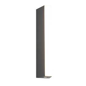 Nástěnné svítidlo TRIO Marne, 30 cm antracitové

