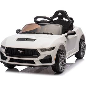 Elektrické autíčko Buddy Toys BEC 8170 Ford Mustang GT bílý

