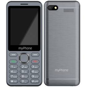 Mobilní telefon myPhone Maestro 2 Plus šedá barva
