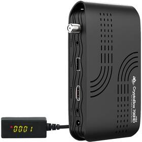 Satelitní přijímač AB Cryptobox AB700HD mini černá barva
