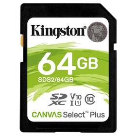 Paměťová karta Kingston SDXC 64GB UHS-I U1 (100R/10W) 
