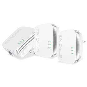 Síťový rozvod LAN po 230V Strong 600 DUO MINI, 2 jednotky bílý

