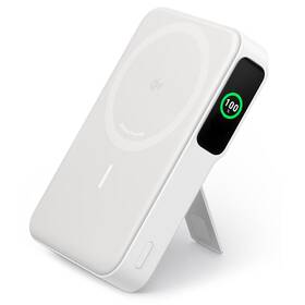 Powerbanka Anker MagGo 10000mAh, 27W bílá barva
