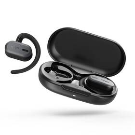 Sluchátka TOZO Open Buds černá barva
