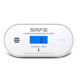 Senzor Safe 10YDCO-PRO, detektor CO bílý

