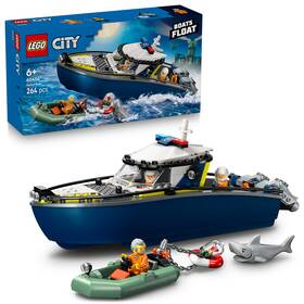 Stavebnice LEGO® City 60456 Honička v policejní lodi 

