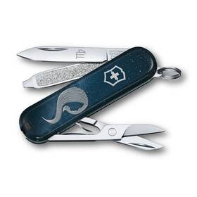 Nůž kapesní Victorinox ZODIAC CLASSIC SD, Virgo 58 mm modrý

