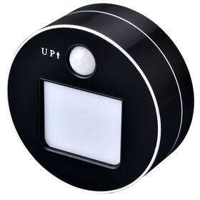 Zásuvkový modul Viking LED světlo, pohybový senzor černý


