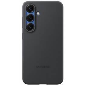 Kryt na mobil Samsung Silicone na Galaxy S25 černý

