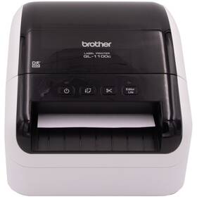 Tiskárna štítků Brother QL-1100C černá/bílá

