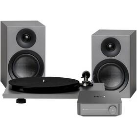 Gramofon Pro-Ject WiiM PHONO SET E1 šedý

