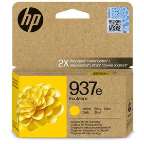 Inkoustová náplň HP EvoMore 937e, 1650 stran žlutá


