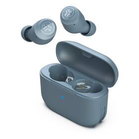 Sluchátka JLab GO Pop+ True Wireless Earbuds šedá barva
