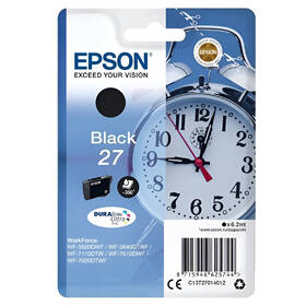 Inkoustová náplň Epson 27, 350 stran černá

