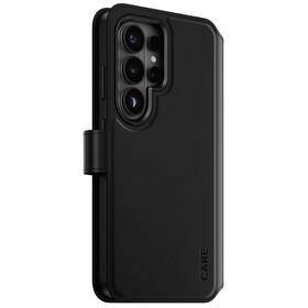 Pouzdro na mobil flipové PanzerGlass CARE Tango 2v1 MagSafe na Samsung Galaxy S26 Ultra černé

