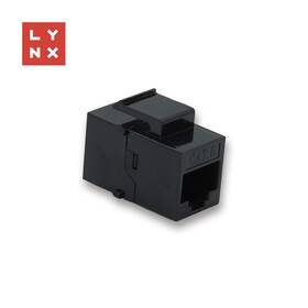 Spojka Lynx UTP Cat6, 8P8C černá

