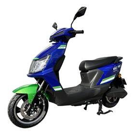 Elektroskútr RACCEWAY RC45 modrý/zelený


