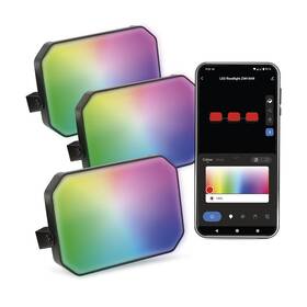 Reflektor EMOS GoSmart, 14 W, Start sada RGB (3 ks) černý

