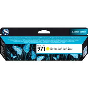 Inkoustová náplň HP 971, 2 500 stran žlutá

