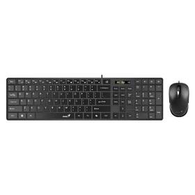 Klávesnice s myší Genius SlimStar C126 černá

