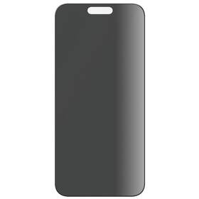 Tvrzené sklo PanzerGlass Privacy na Apple iPhone 15 Pro Max s instalačním rámečkem 

