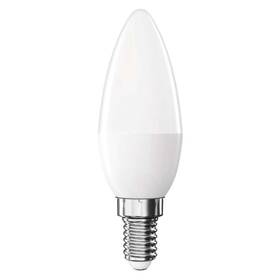 Žárovka LED EMOS Classic svíčka, E14, 6,5W, studená bílá 

