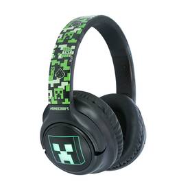 Sluchátka OTL Technologies Minecraft LED Wireless černá/zelená

