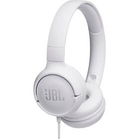 Sluchátka JBL Tune 500 bílá barva
