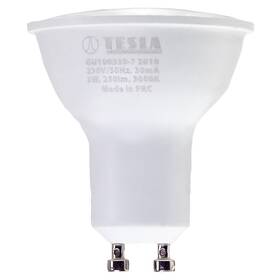 Žárovka LED Tesla Lightning GU10, 3W, teplá bílá 

