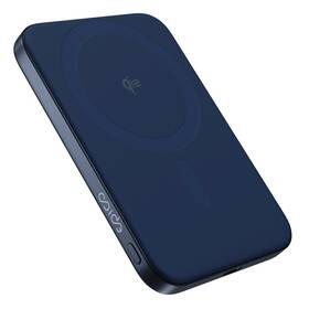 Powerbanka Epico UltraPack Qi2 Slim Alu Mag+ 5000mAh modrá


