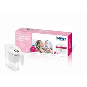 Filtr na vodu BWT Mg2+ 6 ks + konvice VIDA MEI 2,6 l 

