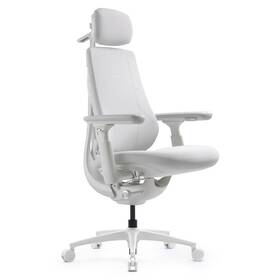 Ergonomická židle LiberNovo Maxis Airflow Glacier 52 cm světle šedá


