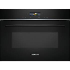 Mikrovlnná trouba Siemens CE732GXB1 černá barva
