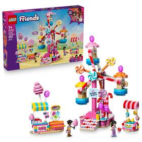 Stavebnice LEGO® Friends 42700 Kolotoč se sladkostmi a cupcaky 

